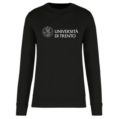 Felpa bio Ricamata girocollo unisex Thumbnail