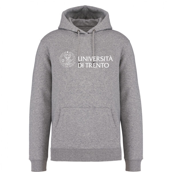 Felpa bio Ricamata cappuccio unisex Thumbnail